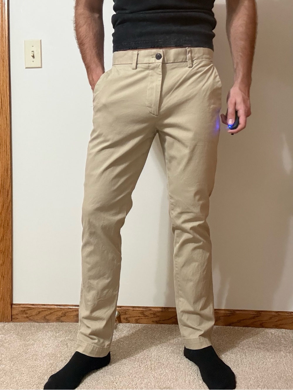 GAP classic khakis 31x30